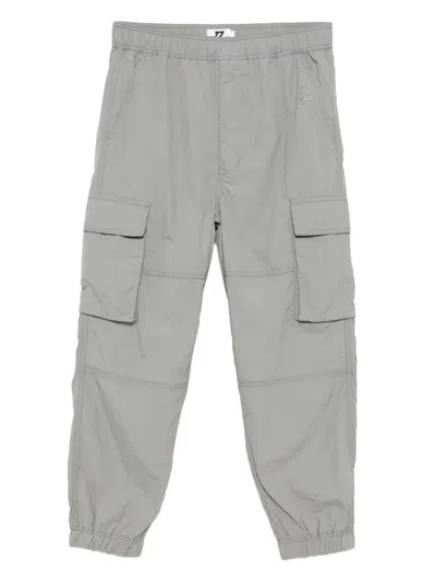 Izzue Logo-print Trousers In Gray