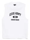 Izzue Logo-print Vest In White