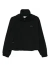 Izzue Logo-printed Jacket In Black