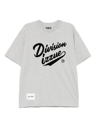 Izzue Logo-printed T-shirt In Gray