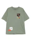 Izzue Logo-printed T-shirt In Green