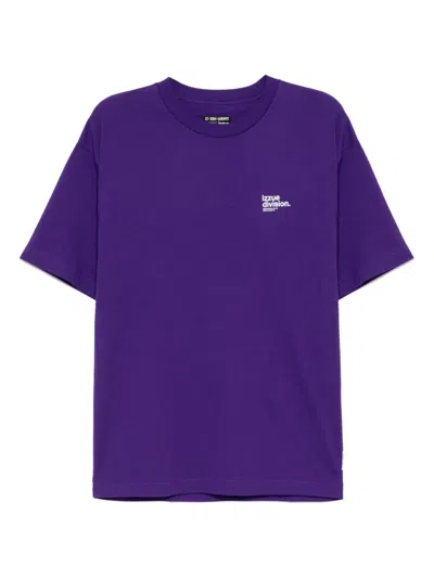 Izzue Logo-printed T-shirt In Purple