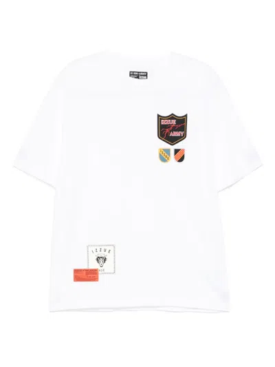 Izzue Logo-printed T-shirt In White