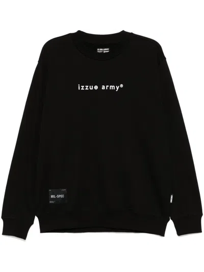 Izzue Logo Sweatshirt In Black