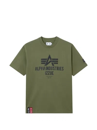 Izzue Logo T-shirt In Green