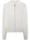 Izzue Logo Zip-up Hoodie In Grün