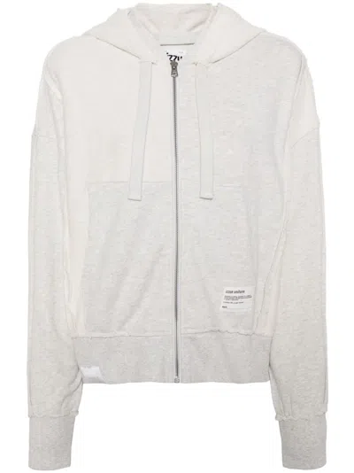 Izzue Logo Zip-up Hoodie In Grün
