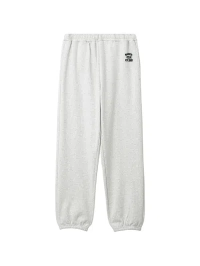 Izzue Logo-detail Track Pants In White