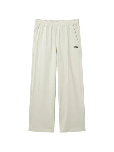 Izzue Logo-detail Trousers In Neutral