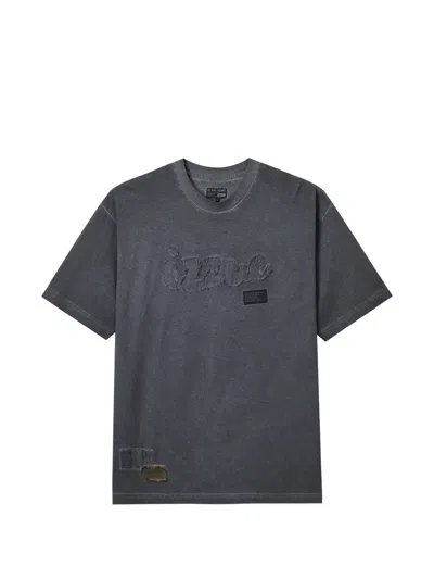 Izzue Logo-embellishment T-shirt In Gray