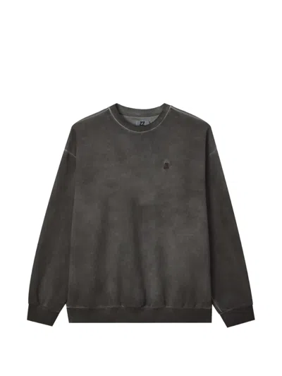 Izzue Logo-embossed Sweatshirt In Gray