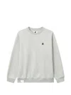 Izzue Pullover Mit Logo-patch In Gray