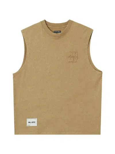 Izzue Logo-patch Graphic-print T-shirt In Neutral