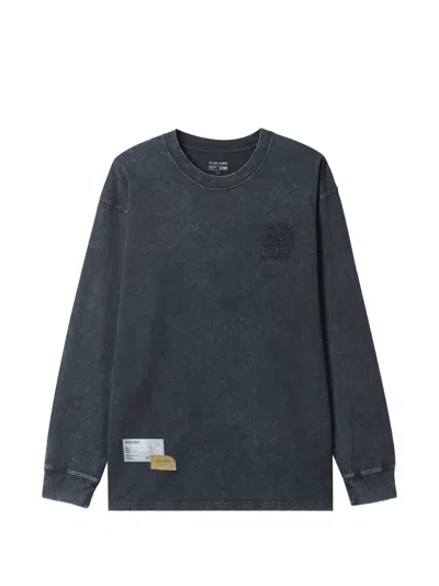 Izzue Logo-patch T-shirt In Gray