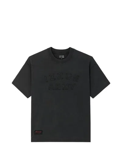 Izzue Logo-patch T-shirt In Gray