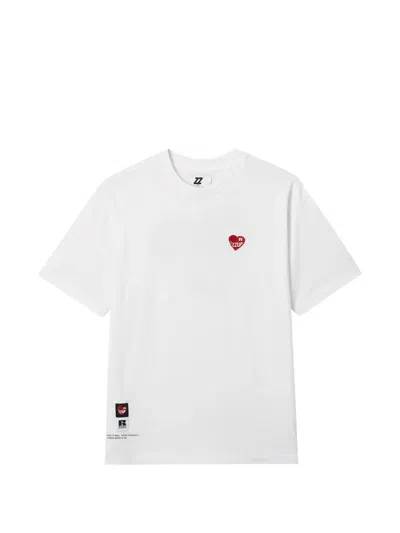 Izzue Logo-patch T-shirt In White