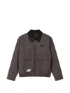 LOGO-PATCH ZIP-UP JACKET