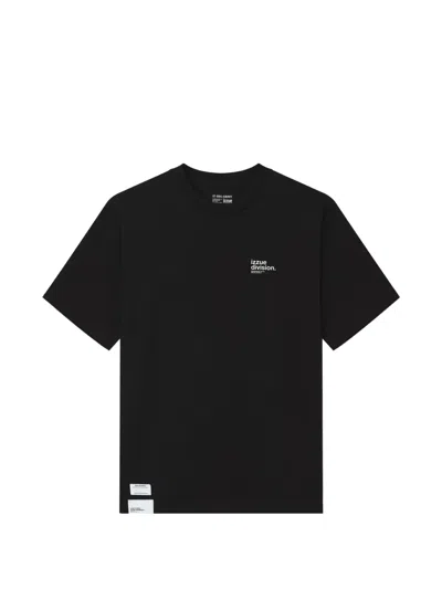 Izzue Logo-print Cotton T-shirt In Black