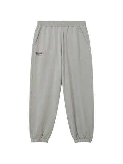 Izzue Logo-print Elasticated Track Pants In Gray