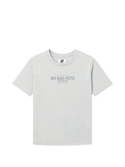 Izzue Logo-print T-shirt In Gray