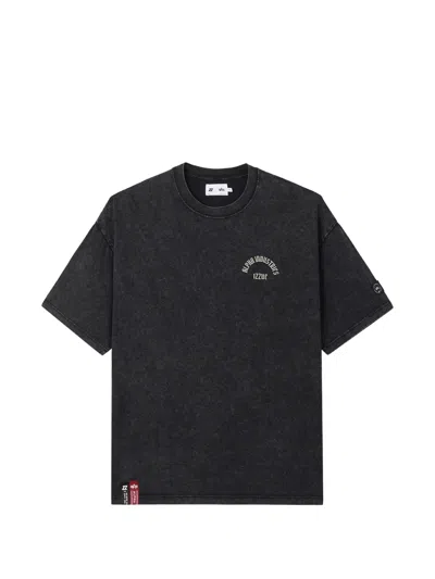 Izzue Logo-print T-shirt In Gray