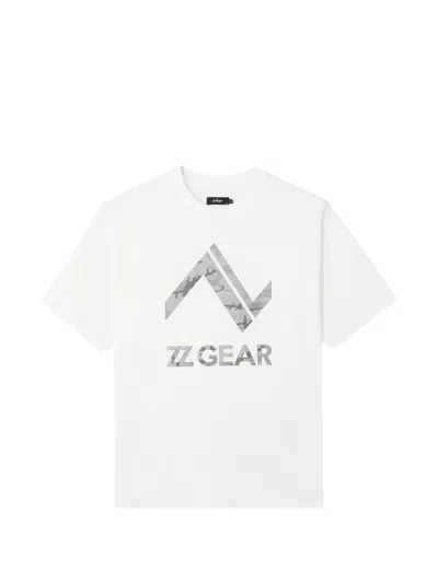 Izzue Logo-print T-shirt In White