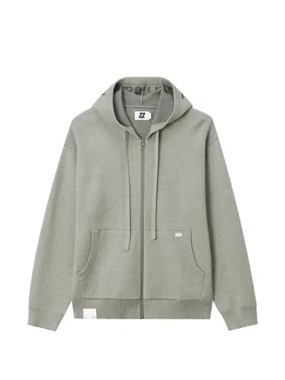 Izzue Logo-print Zip-up Hoodie In Multi