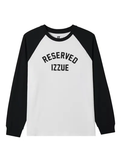Izzue Long-sleeve Cotton T-shirt In White