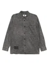 Izzue Long-sleeved Shirt In Gray