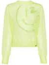 Izzue Motif-embroidered Jumper In Green