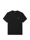 Izzue Mountain-print T-shirt In Black