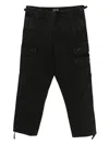 Izzue Multi-pocket Cargo Trousers In Black