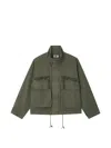 MULTI-POCKET DRAWSTRING JACKET