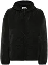 Izzue Panelled Bomber Jacket In Black