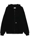 Izzue Panelled Hooded Jacket In Black