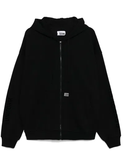 Izzue Panelled Hooded Jacket In Bkx