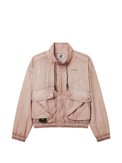 Izzue Pocket Jacket In Pink