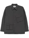 Izzue Pocket Shirt In Grey