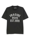 Izzue Printed T-shirt In Black
