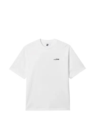 Izzue Printed T-shirt In White