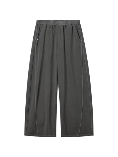 Izzue Seam-detail Track Pants In Gray