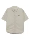 Izzue Short-sleeved Shirt In Neutral
