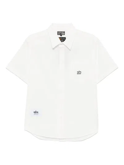Izzue Short-sleeved Shirt In White