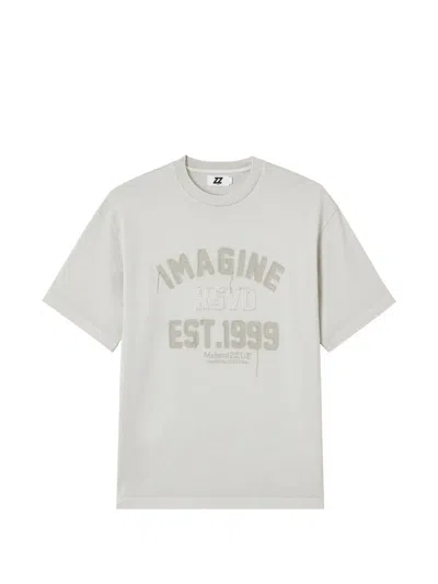 Izzue Short-sleeve T-shirt In Gray