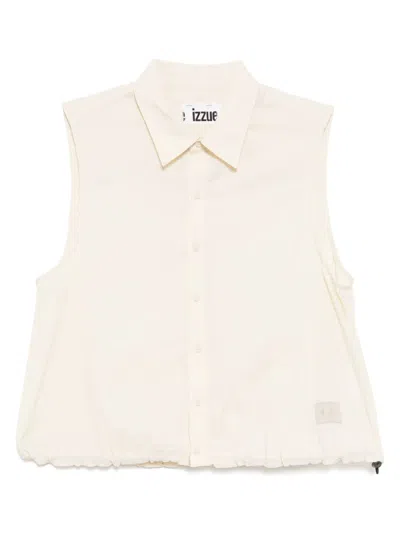 Izzue Sleeveless Shirt In Neutral
