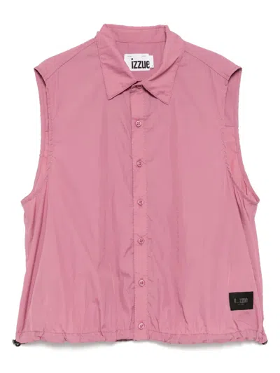 Izzue Sleevesless Shirt In Pink