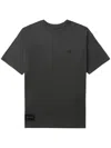 Izzue Slogan-embroidered Cotton T-shirt In Grün