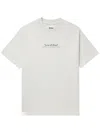 Izzue Slogan-print Cotton T-shirt In Nude