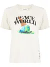 Izzue Slogan-print Jersey T-shirt In Brown