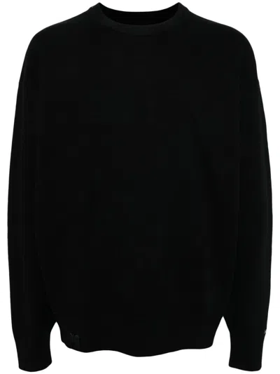 Izzue Slogan-printed Jumper In Black